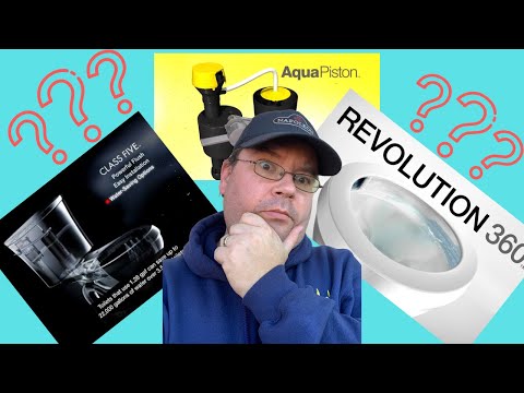 What's the difference between Kohler's Class Five Flush and Revolution 360? What is Aquapiston?