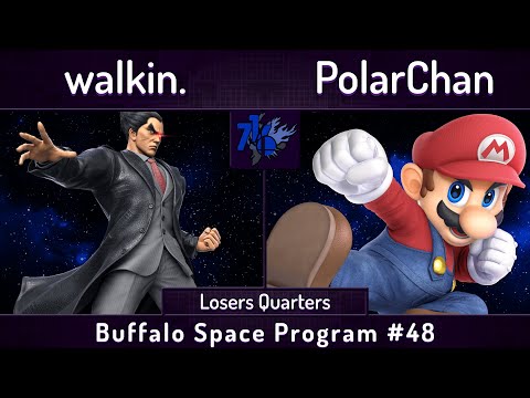 BSSP # 48 | walkin. (Kazuya) vs PolarChan (Mario) | Losers Quarters | SSBU Ultimate Tournament