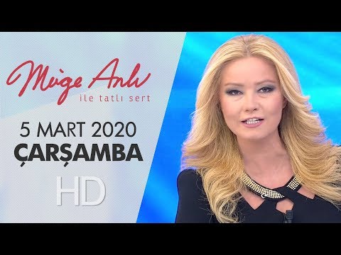Müge Anlı ile Tatlı Sert 5 Mart 2020  | Perşembe