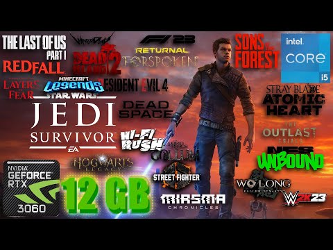 RTX 3060 in 2023 - First Half [RTX 3060 12GB Test in 26 Games]