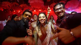 Rahul Vaidya's performance at a luxurious wedding in 2023 video