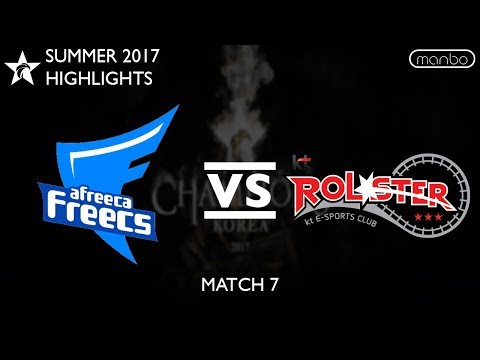 AFS vs KT Game 2 Highlights LCK Summer 2017 Afreeca Freecs vs kt Rolster LoL eSports