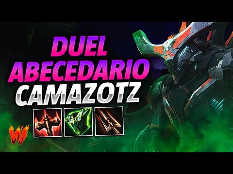 CAMAZOTZ, JUGANDO FUERTE VAMOS POR GM? - Warchi - Smite Duel Abecedario S10