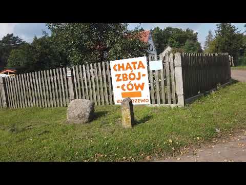 Sieraków Wlkp.- Bucharzewo - Chata Zbójców - Chojno ... // Szosą i drogą leśną // Podróże do Polski