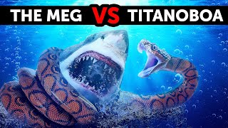 What If Megalodon Met the Biggest Snake Ever