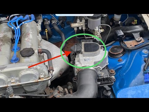 1990-1993 Mazda Miata / 323 / Protege Air Flow Meter removal.