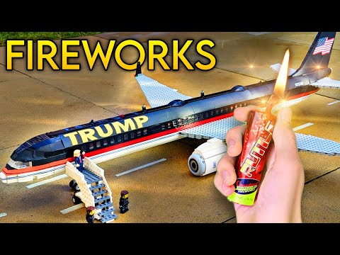 DANGEROUS Ways to Destroy a Lego Plane