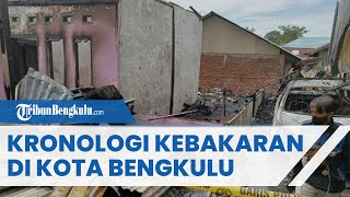 Kronologi Kebakaran Rumah dan Mobil di Jalan Mangga Lingkar Timur Kota Bengkulu