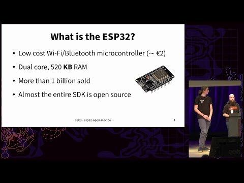 38C3 - Liberating Wi-Fi on the ESP32