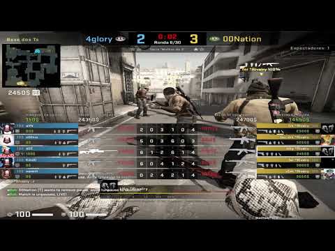 00Nation kNg (25/16) vs 4Glory (dust2) Pinnacle Fall Series 3 Regionals
