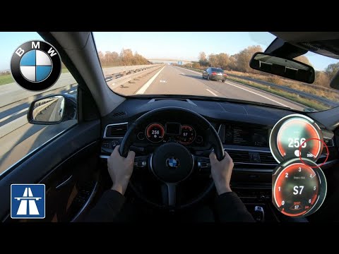 BMW 535d GT 313HP TOP SPEED ON GERMAN AUTOBAHN (NO LIMIT)