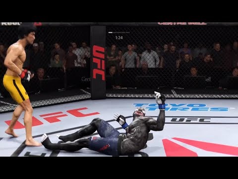 Bruce Lee vs. Venom (EA Sports UFC 3) - CPU vs. CPU