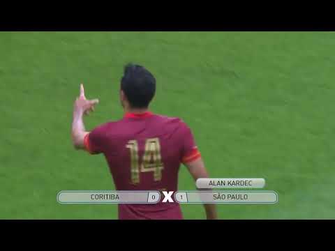 Gol 10.000 na História do São Paulo | Alan Kardec | Coritiba 1x2 São Paulo | Brasileiro 2015