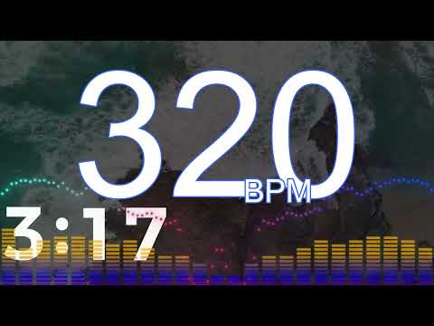 320BPM　8beats①　5minutes Drums Metronome