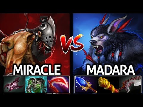 Miracle- Lifestealer VS Madara Ursa Insane Carry Battle Ranked Gameplay 7.21 Dota 2