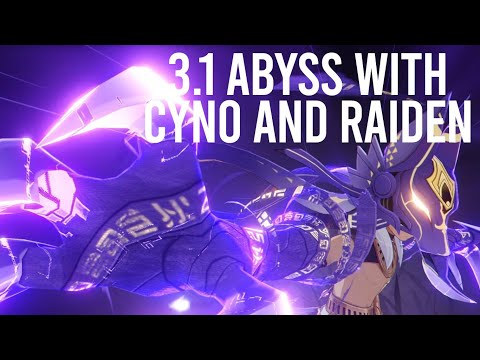 ELECTRO SUPREMACY | Cyno & Raiden vs 3.1 SPIRAL ABYSS FLOOR 12