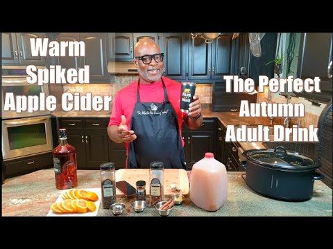 How to make WARM SPIKED APPLE CIDER - The Perfect Autumn Adult Drink & Classic Cool Weather Cocktail