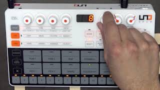 Video thumbnail for IK Multimedia UNO Drum - Sounds and Patterns Demo (No Talking) by wolfgang S vukan