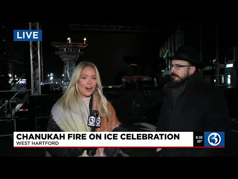 West Hartford celebrates with one of the largest Hanukkah events in the state