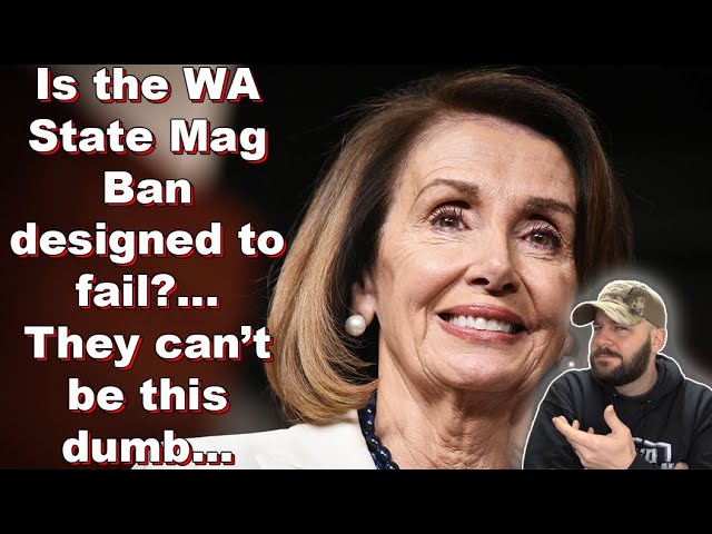 Is the WA State Mag ban designed to fail?... Gun Controllers aren't this dumb... are they?...