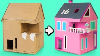 How to Make a Cardboard House | Amazing DIY Crafts with Boxes
