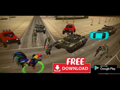 Rooster Fights Chicken 3D Game