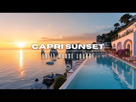 Capri Sunset Sax 2025 🎷Chill House & Smooth Lounge Grooves