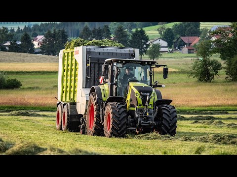 Grassilage 2020 - Landwirtschaftsbetrieb Andreas Reutzel // mit Claas Axion 870 & Fendt 930 Vario