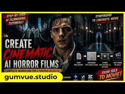 From Prompt to Film: The Entire AI Workflow Revealed  Short Film Using Gumvue Studio