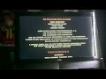 Closing To Dinosaur 2001 VHS