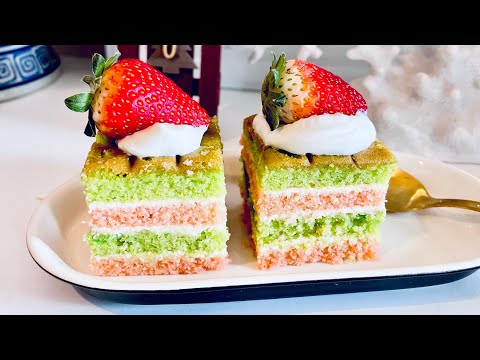 Srilankan Ribbon Cake Recipe