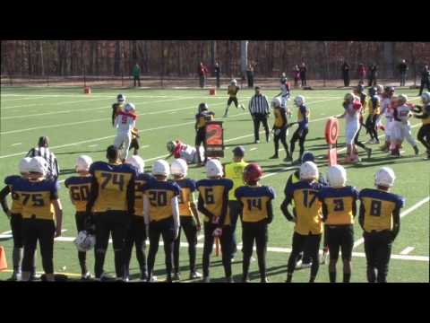 120216 8th Grade FBU Football - Houston (Texas) vs. GFL (Gwinnett Football League) - Dacula, GA