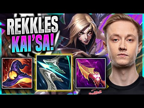 REKKLES IS A GOD WITH GALEFORCE KAI'SA! - G2 Rekkles Plays Kai'sa ADC vs Kalista! | Season 11