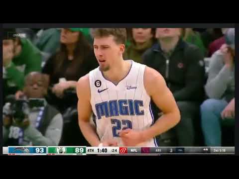 Crazy ending to Orlando Magic vs Boston Celtics [Final 7 mins of the 4th Quarter]