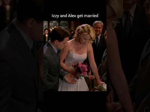 Izzy and Alex get married #cancer #marriage #fanpage #foryou #subscribe #greysanatomy #youtube