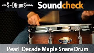 Video thumbnail for Pearl Decade Maple Snare Drum 14" x 5,5" Klang- und Soundbeispiel by S-Drums