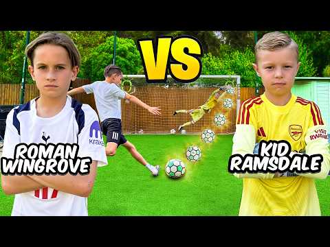 ROMAN VS ARSENAL KEEPER: THE ULTIMATE SHOOTING BATTLE