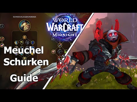 WoW Midnight Pre-Patch Rogue PvE Guide Assassination German