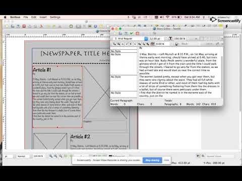 Scribus Template Overview