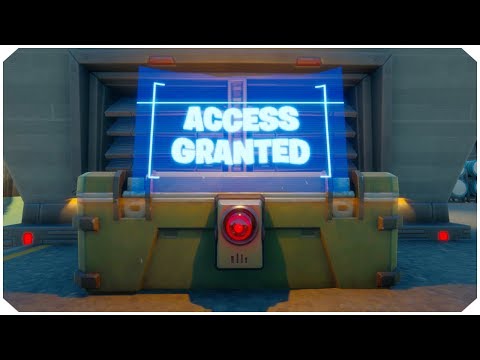 Open Chests locked by an ID Scanner - Fortnite