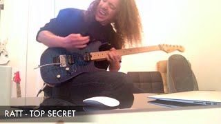 Ratt - Warren DeMartini - Top Secret solo cover by Sacha Baptista