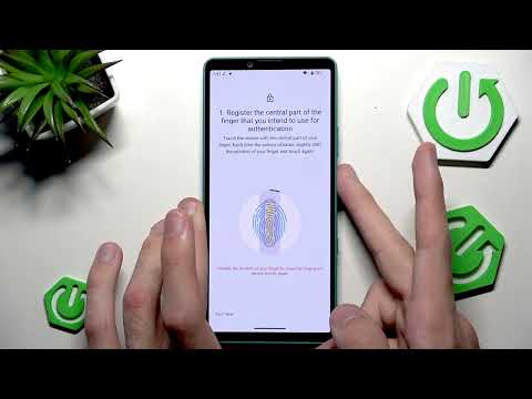 SONY Xperia 10 VII – How to Set Up Fingerprint Unlock