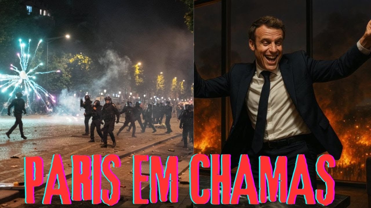 PARIS EM CHAMAS: MORTES, CAOS E CARROS EM CHAMAS POR TODA A FRANÇA