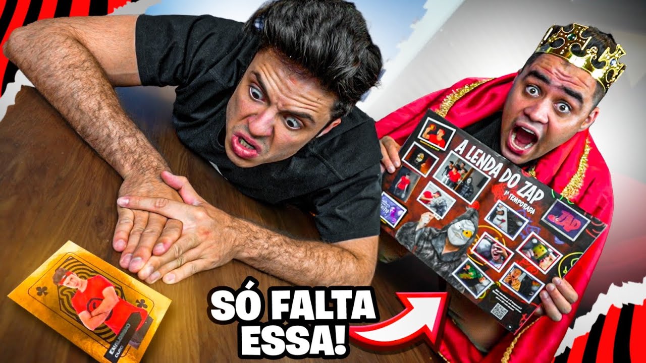 COMPLETEI O ÁLBUM DO ENALDINHO SO BATENDO BAFO EM 24 HORAS!