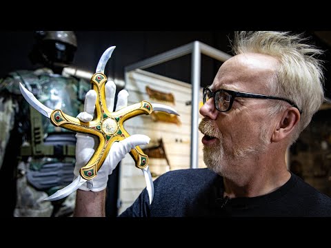 Adam Savage Wields The Glaive from Krull!