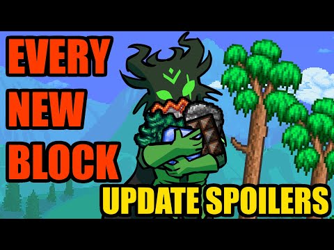 How to get EVERY New Block! SPOILERS! | Terraria 1.4.5