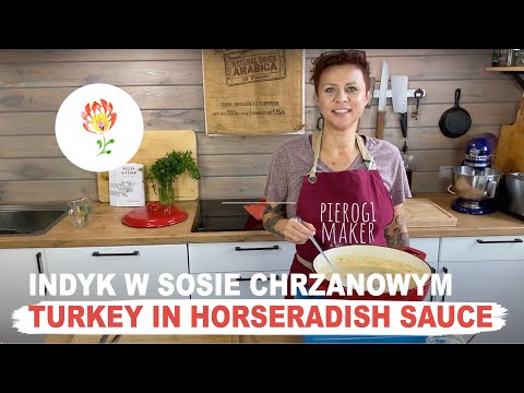 Polish dinner - TURKEY IN HORSERADISH SAUCE - Polish Your Kitchen
