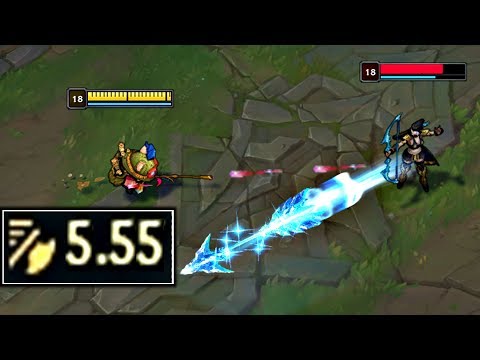 Max Attack Speed Teemo (5 AUTOATTACKS IN 1 SECOND)