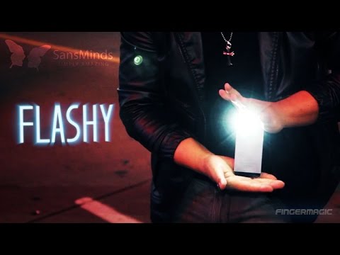 FLASHY (DVD and Gimmick) By SansMinds Crative Lab