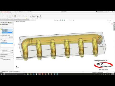 SOLIDWORKS Flow Simulation: Boundaries and Goals